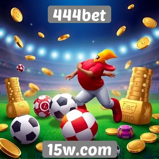 Variedade de jogos disponíveis na 444bet
